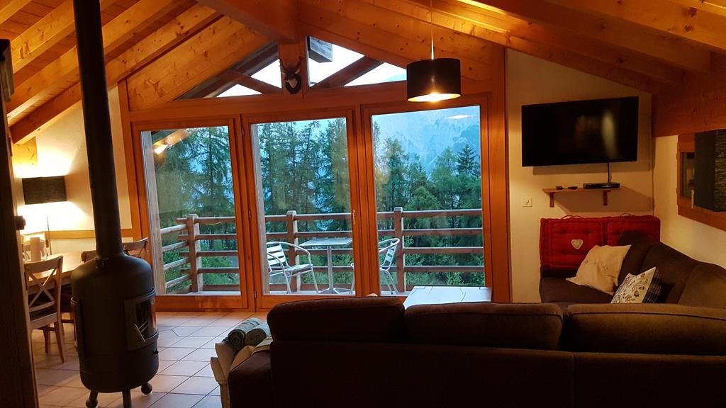 Chalet Chaperon Rouge Nendaz Eksteriør bilde