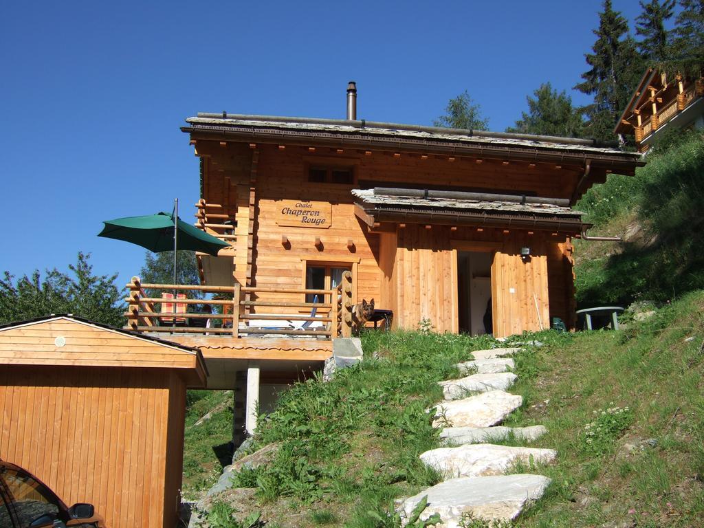 Chalet Chaperon Rouge Nendaz Eksteriør bilde