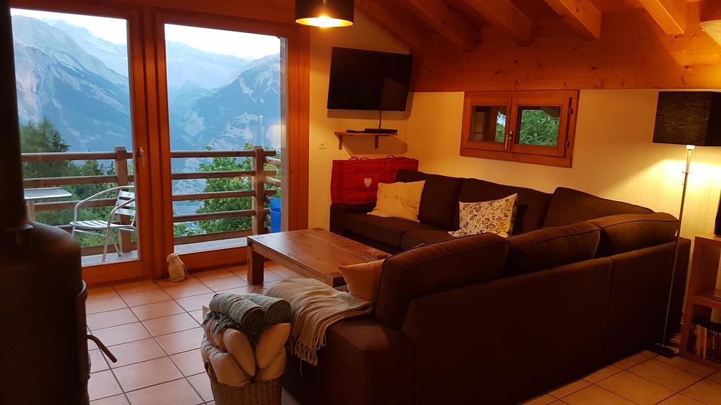 Chalet Chaperon Rouge Nendaz Eksteriør bilde